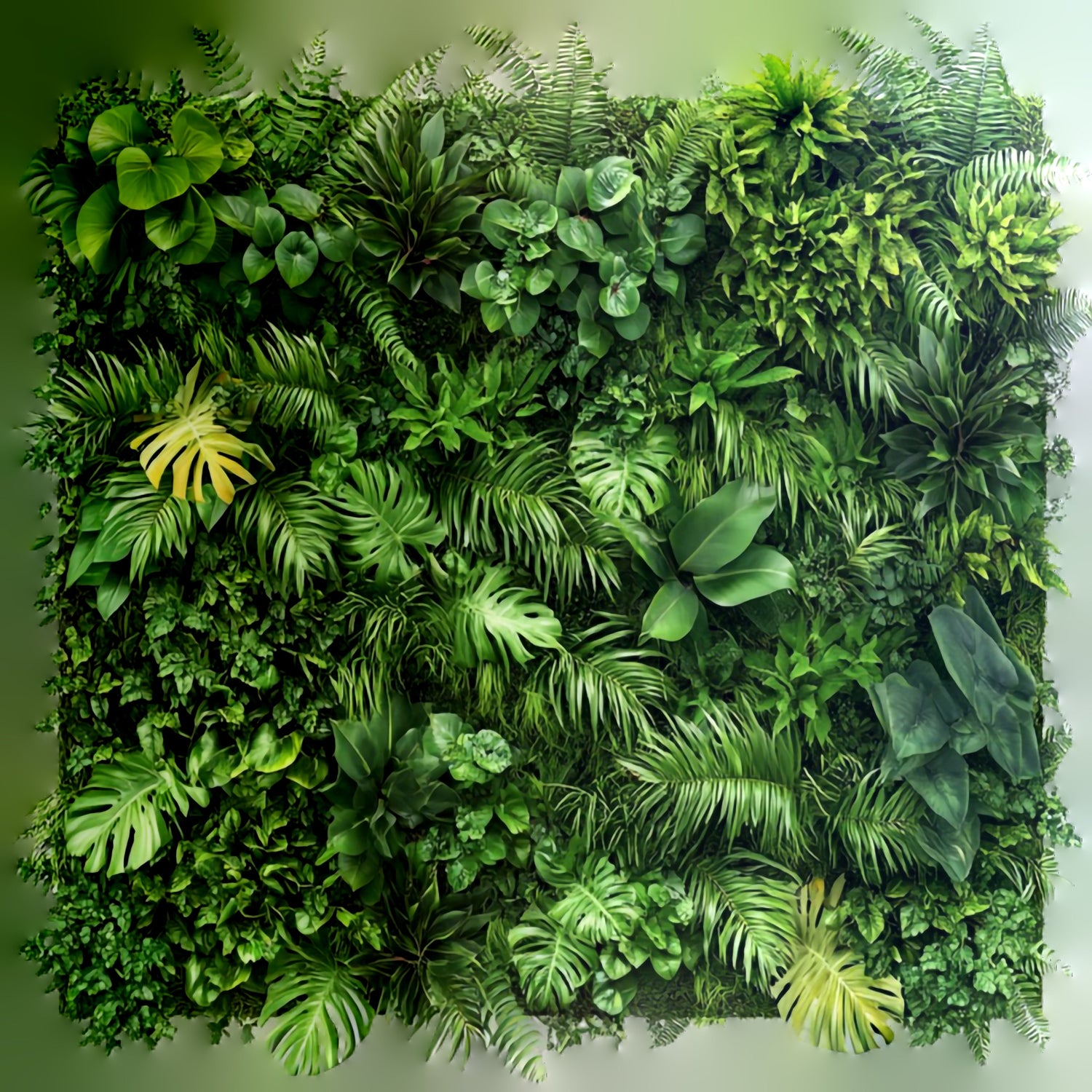 Artificial green wall for sale in Dubai, UAE, and worldwide – vibrant faux plant walls for home, office, and commercial decor, available across the Middle East and globally