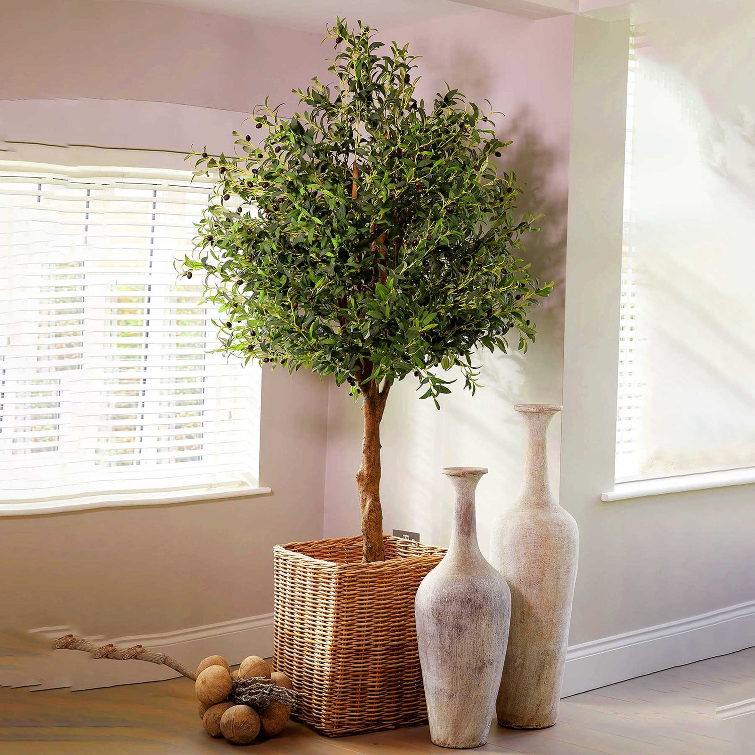 Artificial olive tree for sale in Dubai, UAE – lifelike faux olive trees for home, office, and garden decor, available across the Middle East and worldwide.