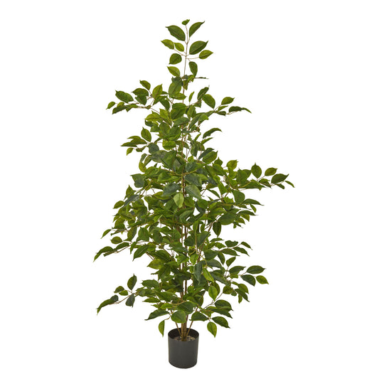 Lifelike Artificial Ficus Benjamina Naomi Tree 120cm – Premium Greenery for Homes & Offices in Dubai, UAE