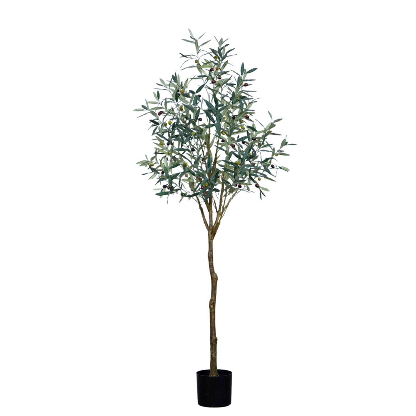 Premium Artificial Olive Tree 180cm - Green, a lifelike faux tree for home, office, and commercial decor, available in Dubai, UAE, and worldwide.