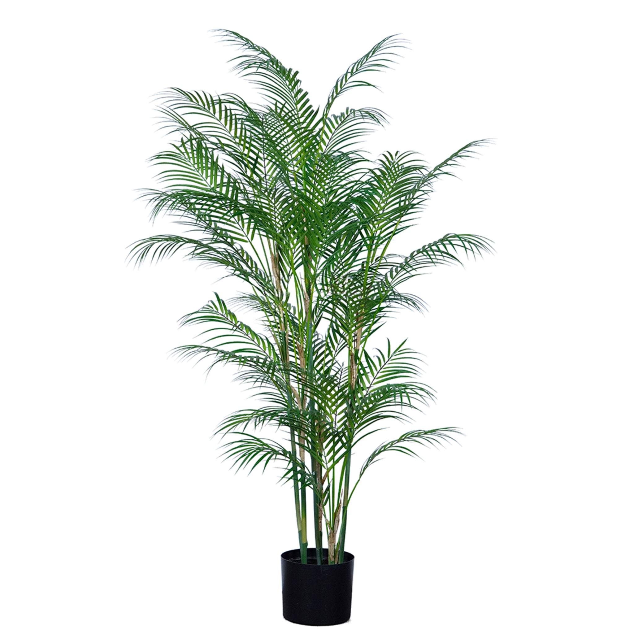 Artificial Areca Tall Palm 150cm with lush green fronds in a stylish planter for interior décor