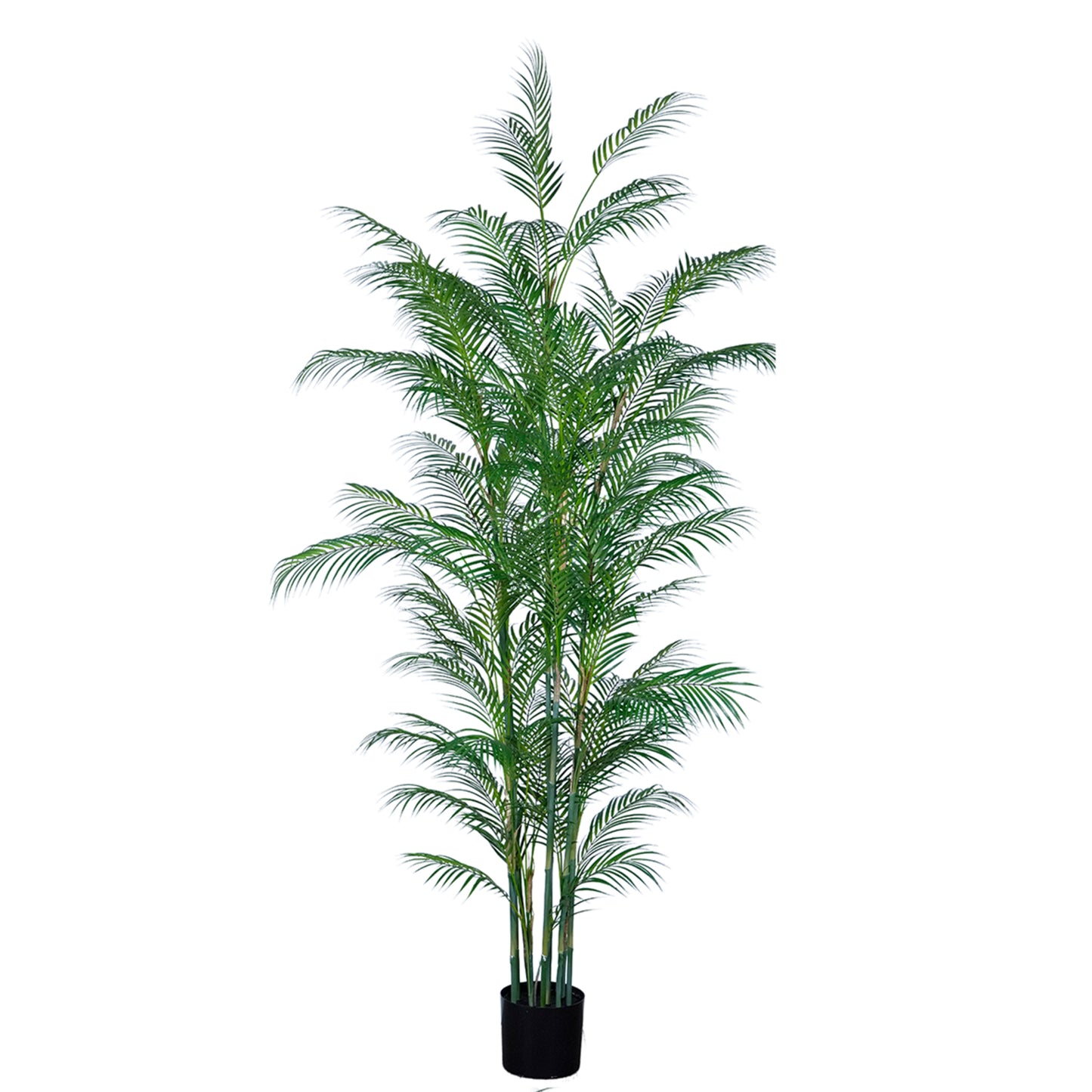 Artificial Areca Majesty Palm 230cm with lush green foliage in a designer planter for luxurious indoor décor