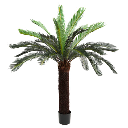 Artificial Cycas Palm 165cm with lush green foliage and a soft-textured trunk, perfect for tropical and modern interiors